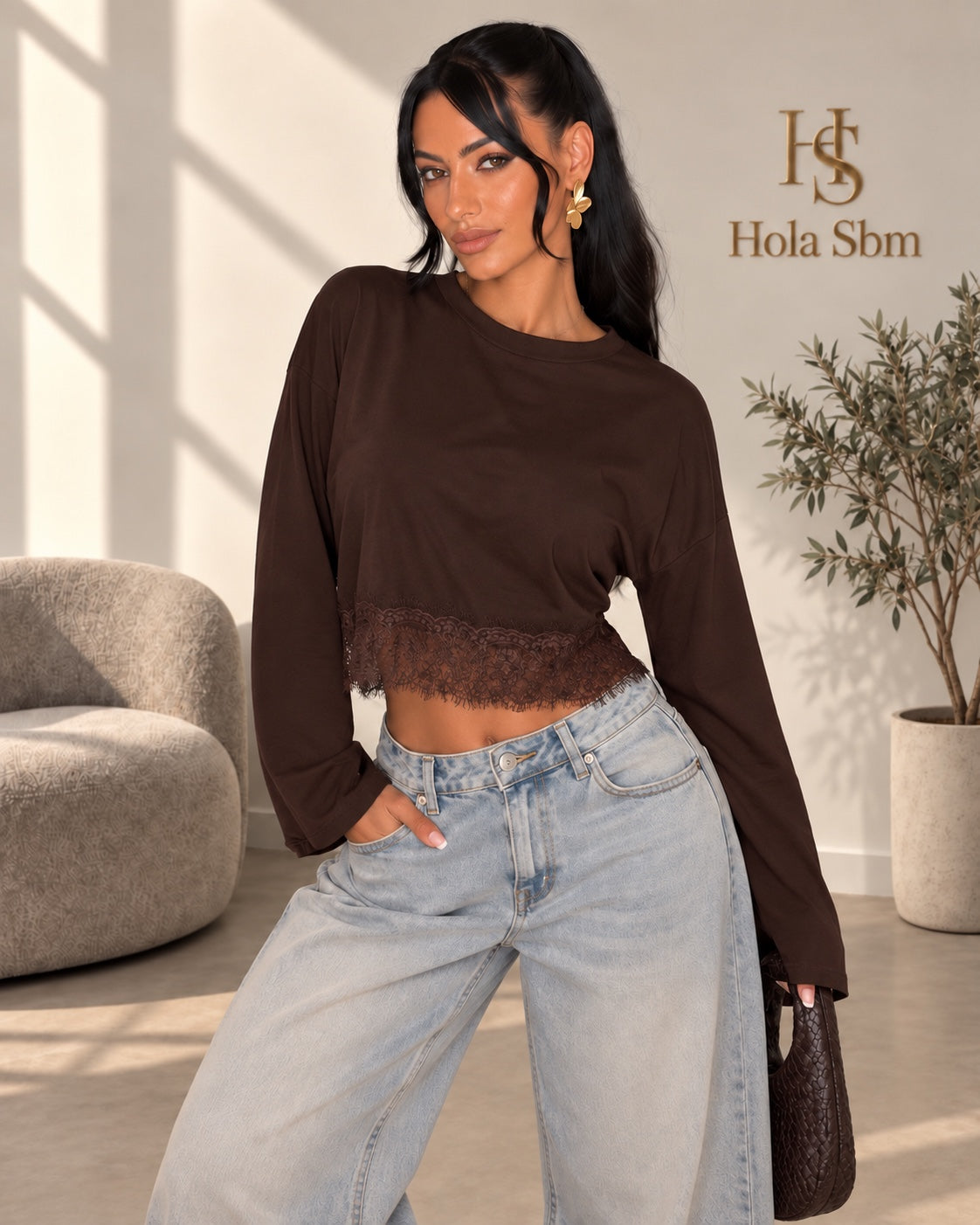 Maglia Margy marrone
